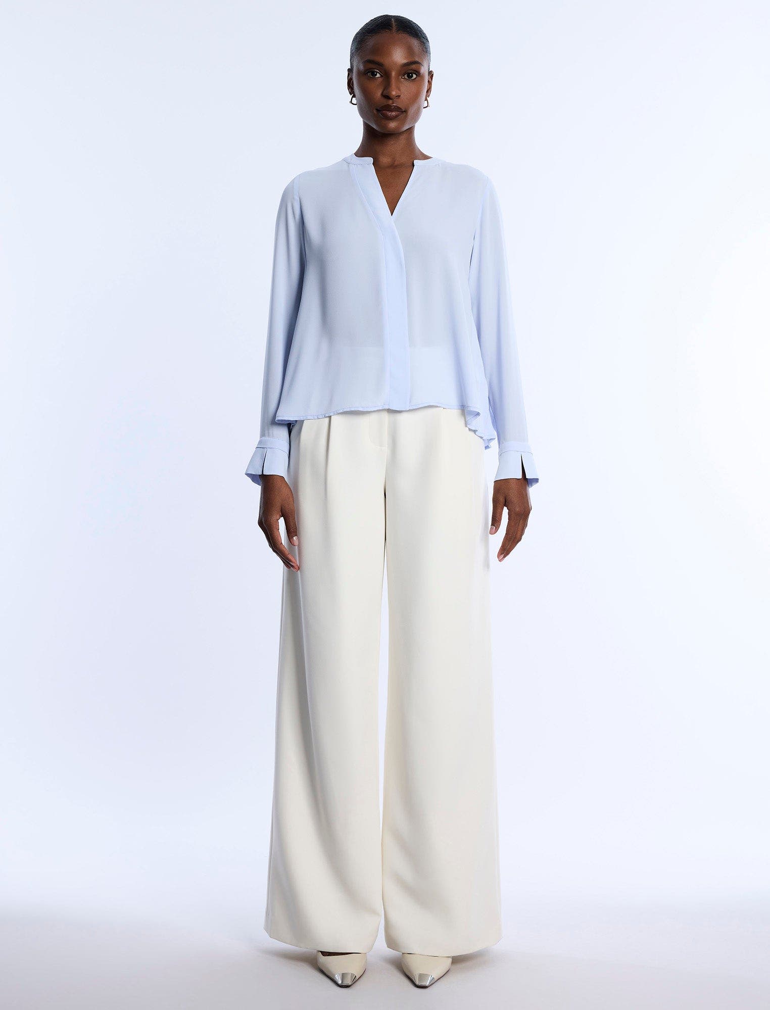 Pleated Back Blouse - image 2