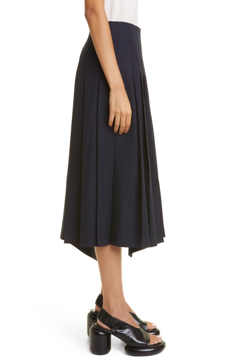 A.L.C. Wayland Asymmetric Skirt, Alternate, color, Navy