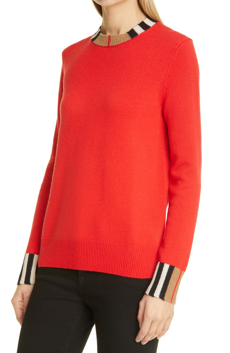 Burberry Eyre Cashmere Sweater, Alternate, color,