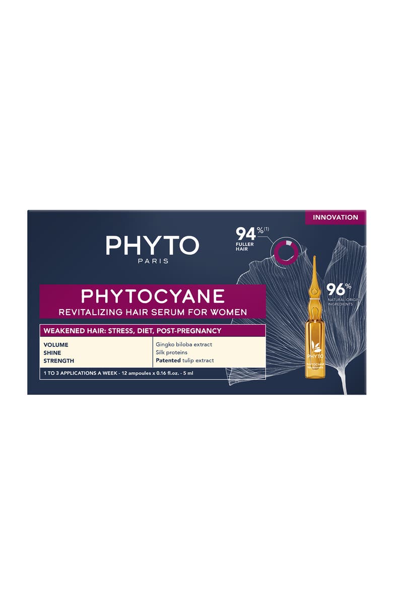 PHYTOCYANE Revitalizing Scalp Serum For Temporary Hair Thinning, Main, color, NO COLOR