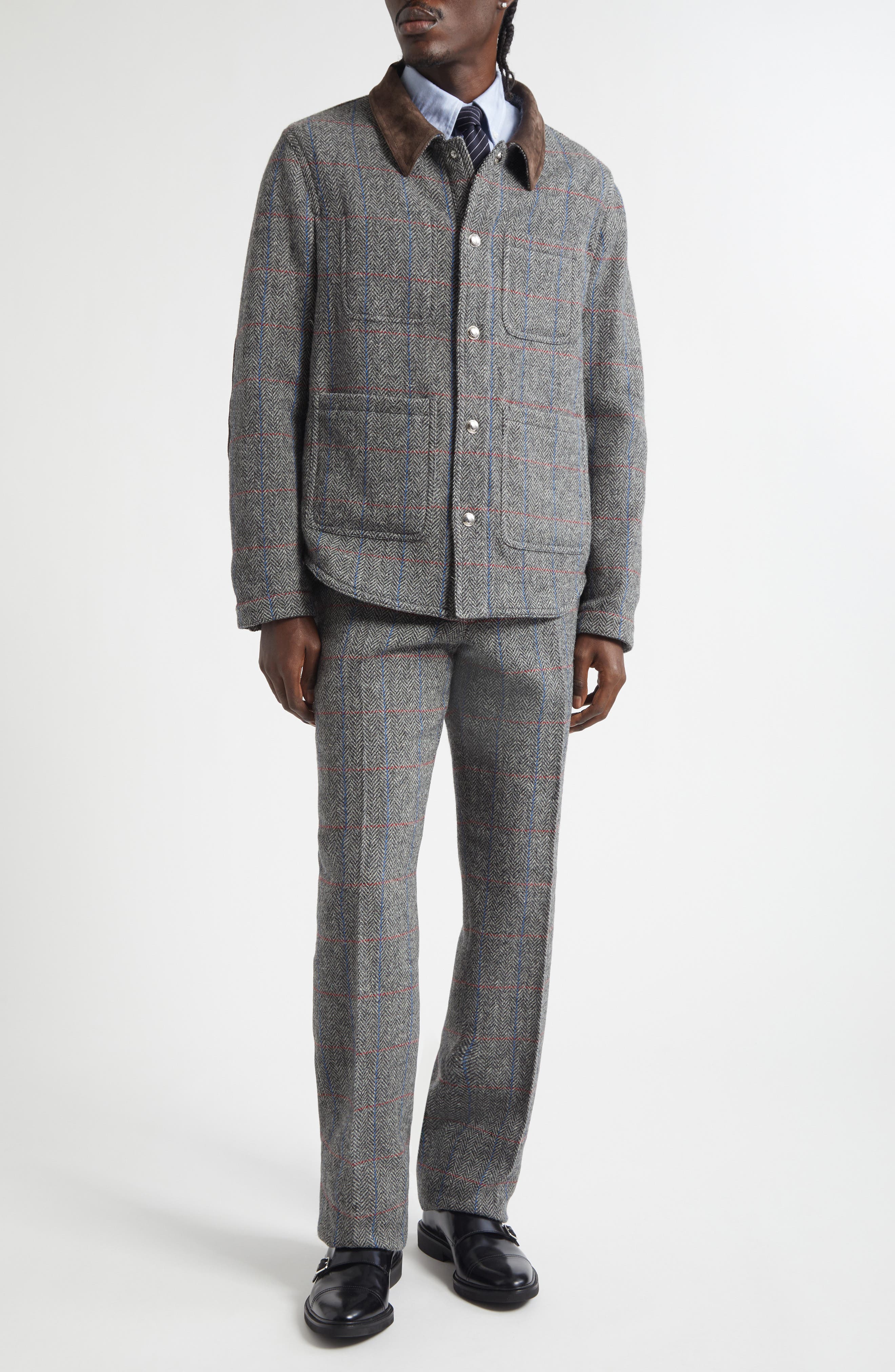 Hunting Tweed Utility Jacket - image 2