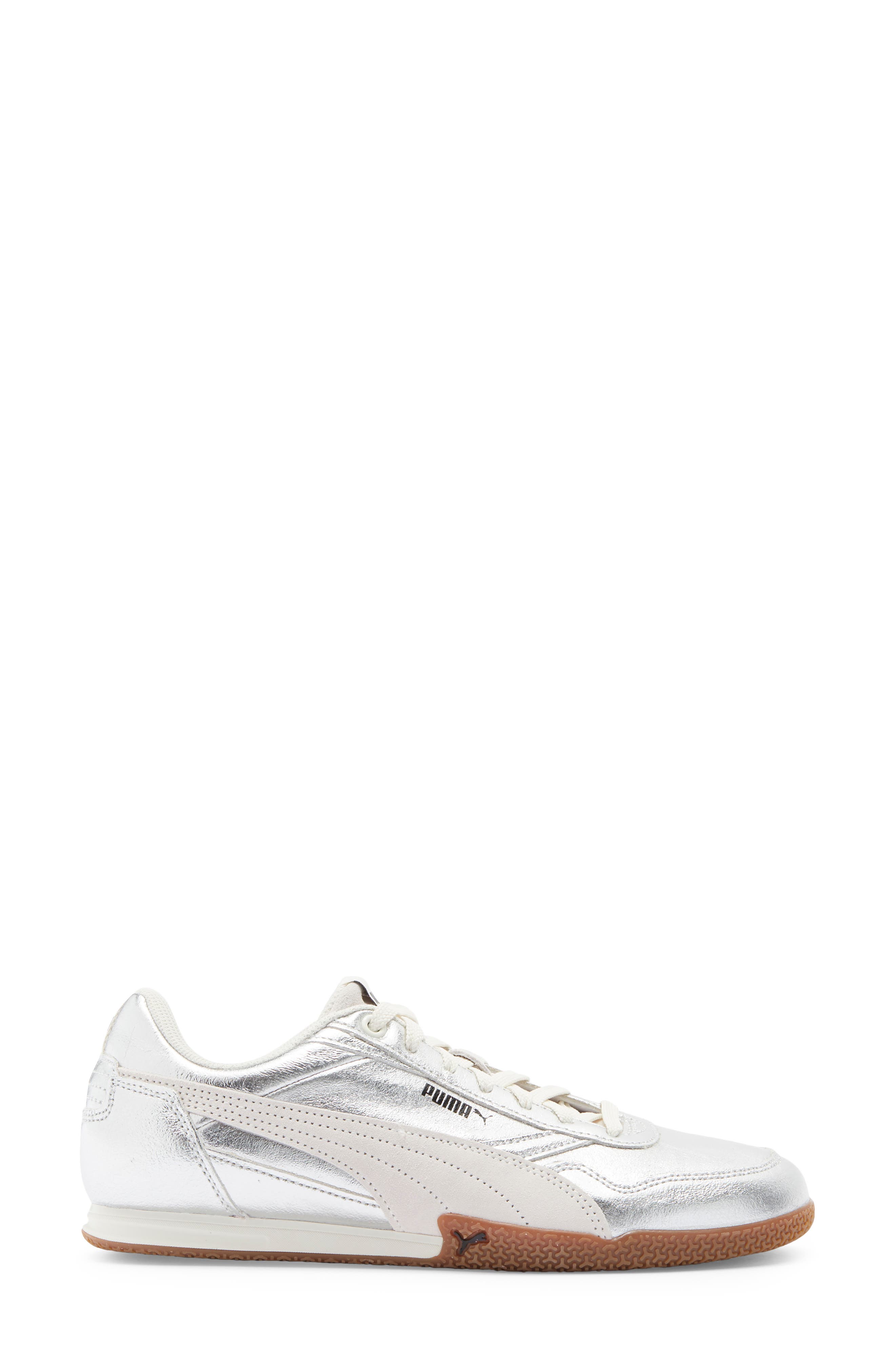 PUMA Bella Donna Metallic Sneaker, Alternate, color, Puma Silver/ Vapor Gray/ Black