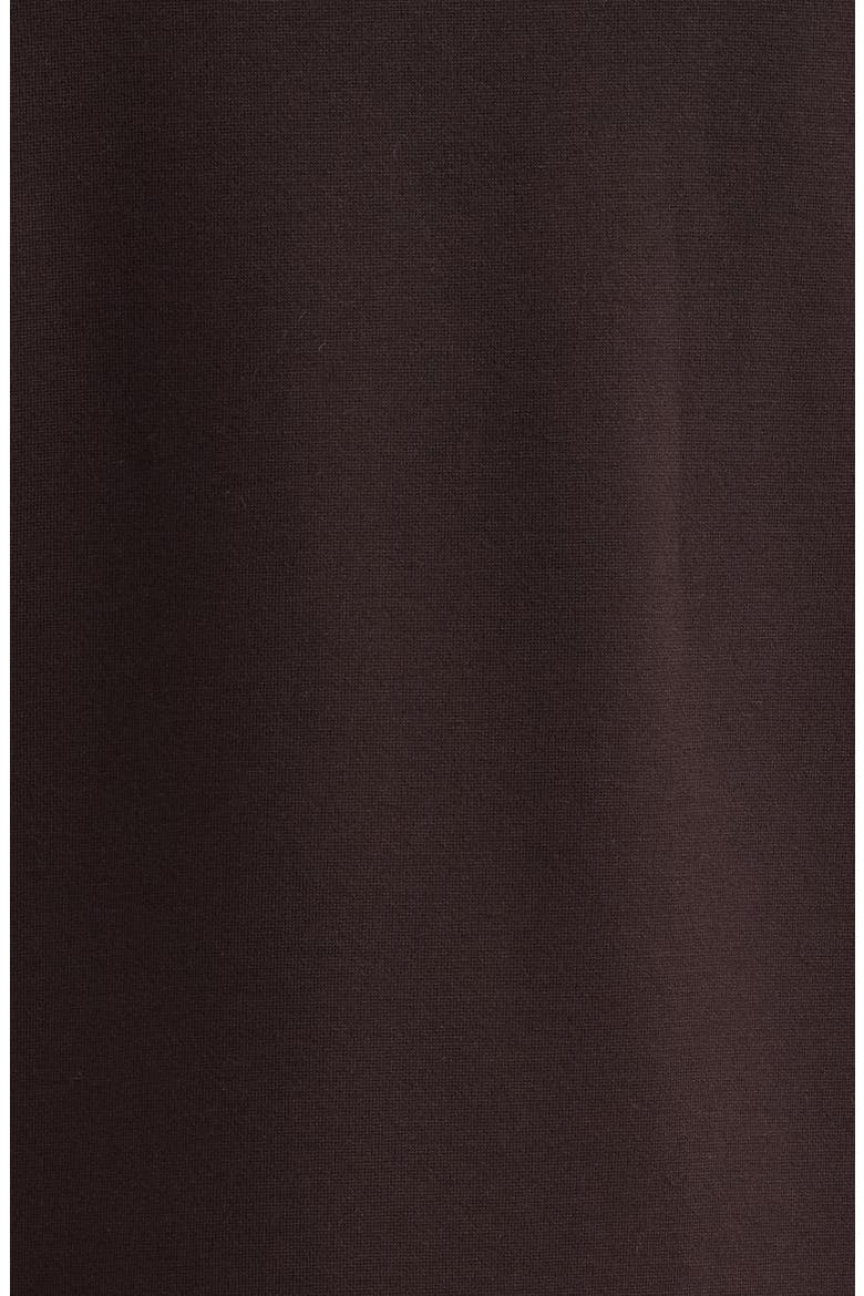 Asymmetric Button Hem Top, Alternate, color, DEEP MAHOGANY