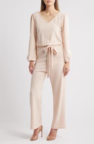 NIKKI LUND Aileen Long Sleeve Jumpsuit