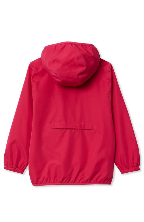 Lands' End Kids Waterproof Rain Jacket In Red