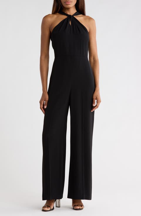 Twist Bodice Ottoman Jumpsuit