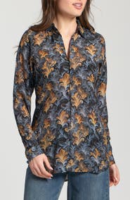 APNY Ikat Print Tunic Top