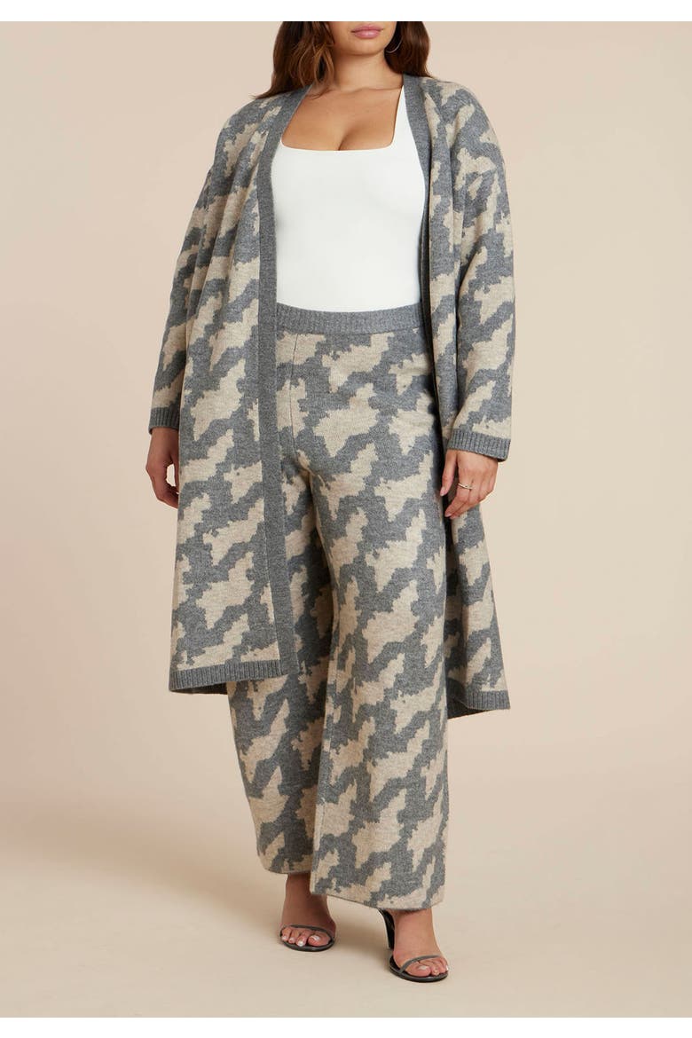 Intarsia Sweater Pant, Alternate, color, GEO WAVE