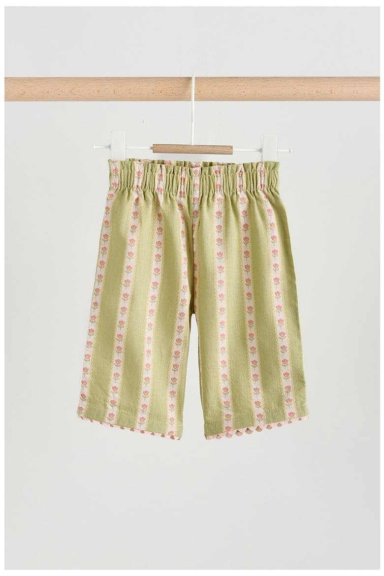 Kids' Floral Tank & Pants Set, Alternate, color, GREEN