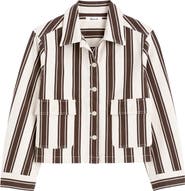 Madewell Stripe Crop Jacket