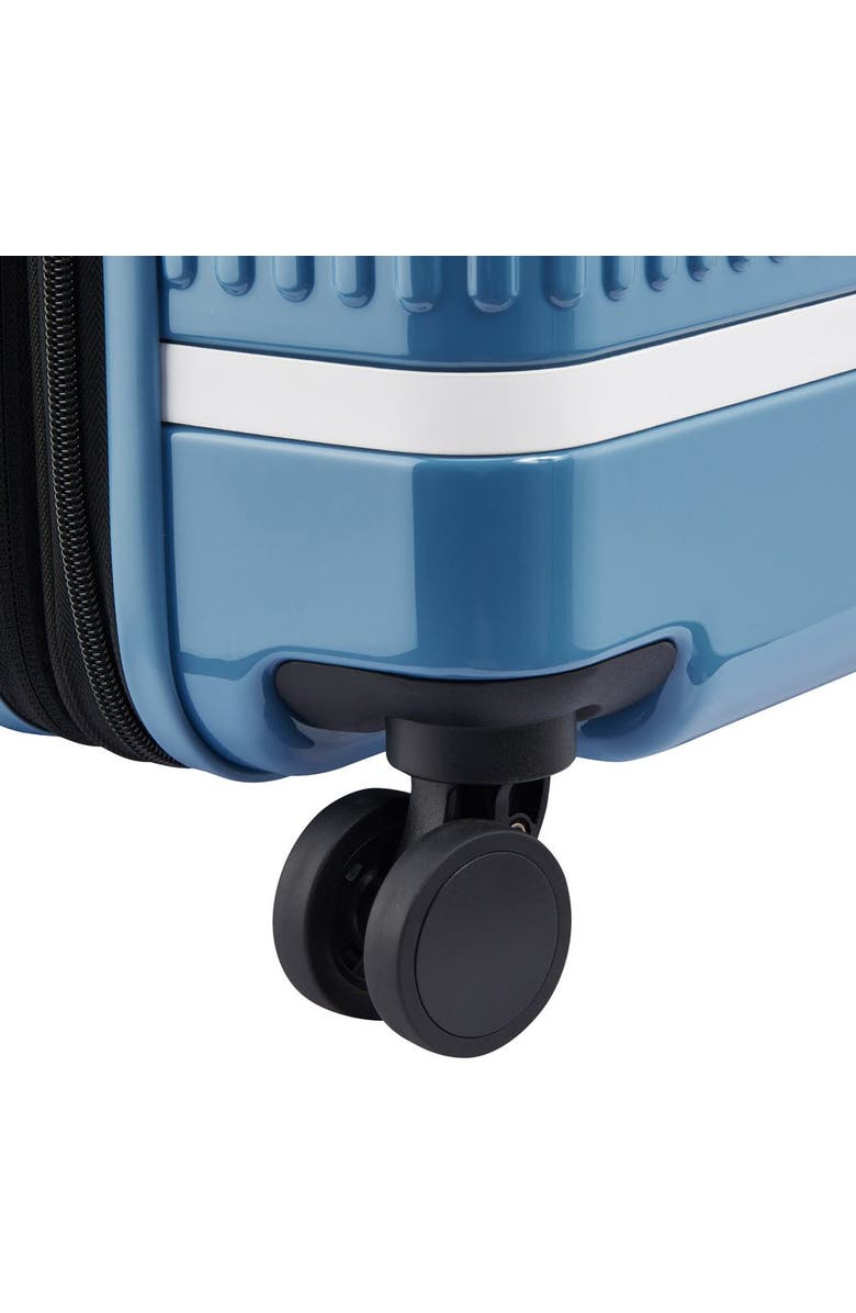 Florence by Mills Spin Me Away 2 Piece Set 20" Expandable Carry On Spinner & Totes The Best Handbag Set, Alternate, color, Zinc Blue