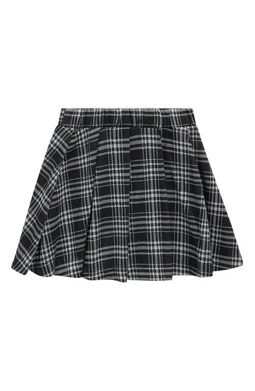 Walking On Sunshine Kids' Plaid Pleated Skirt In Multi