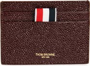 Thom Browne Grained Leather Card Case