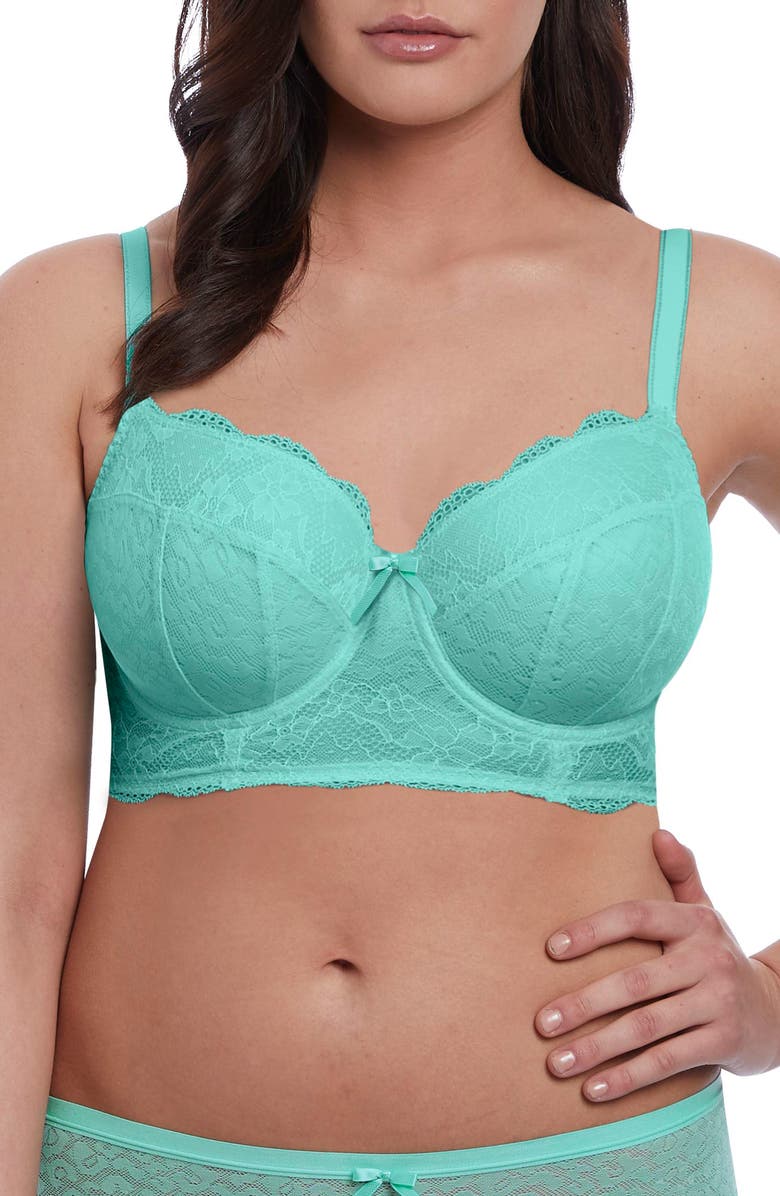 Freya 'Fancies' Underwire Longline Bra, Main, color,
