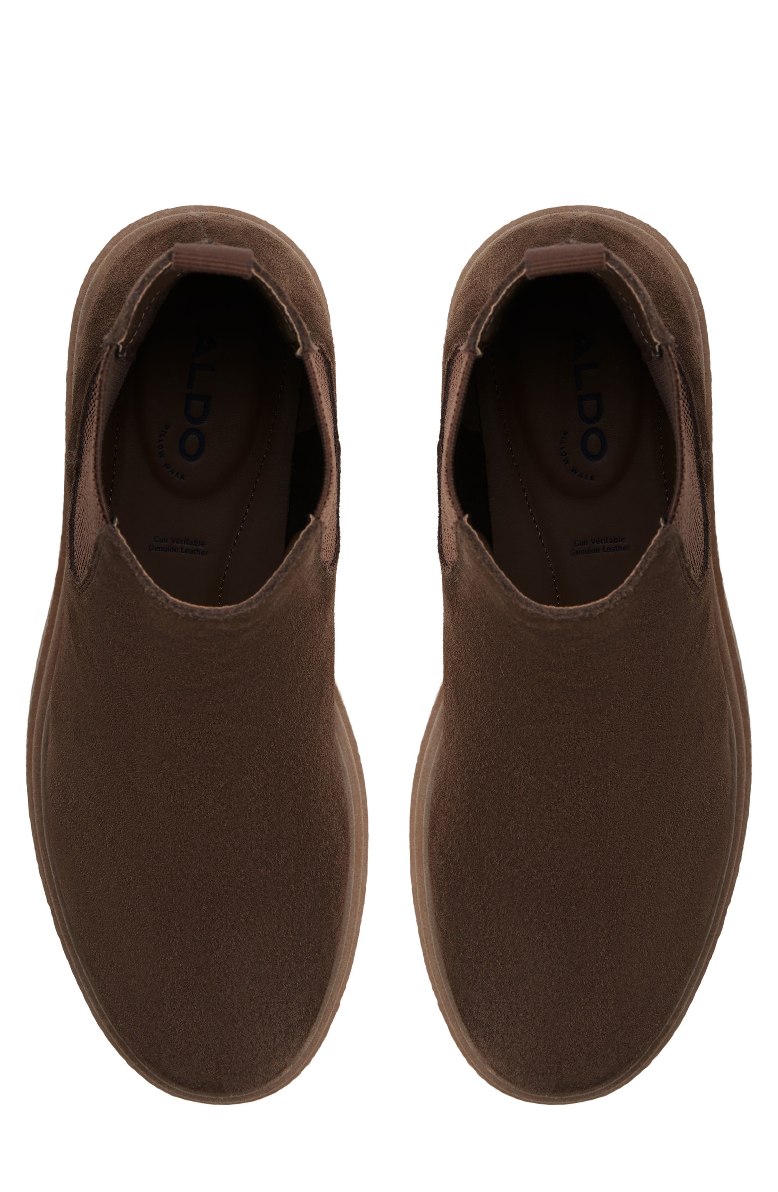 ALDO Zeddy Chelsea Boot, Alternate, color, Light Brown