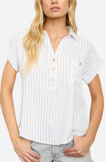 Blu Pepper Stripe Pocket Shirt