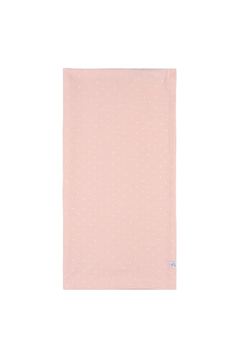 Swaddle Blanket & Headband Set, Alternate, color, Pink Polka Dots