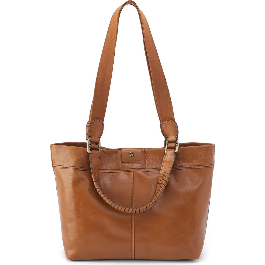 Hobo Medium Romy Leather Tote In Truffle