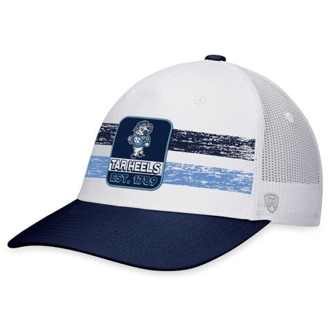 Men's Top of the World White/Navy North Carolina Tar Heels Retro Fade Snapback Hat