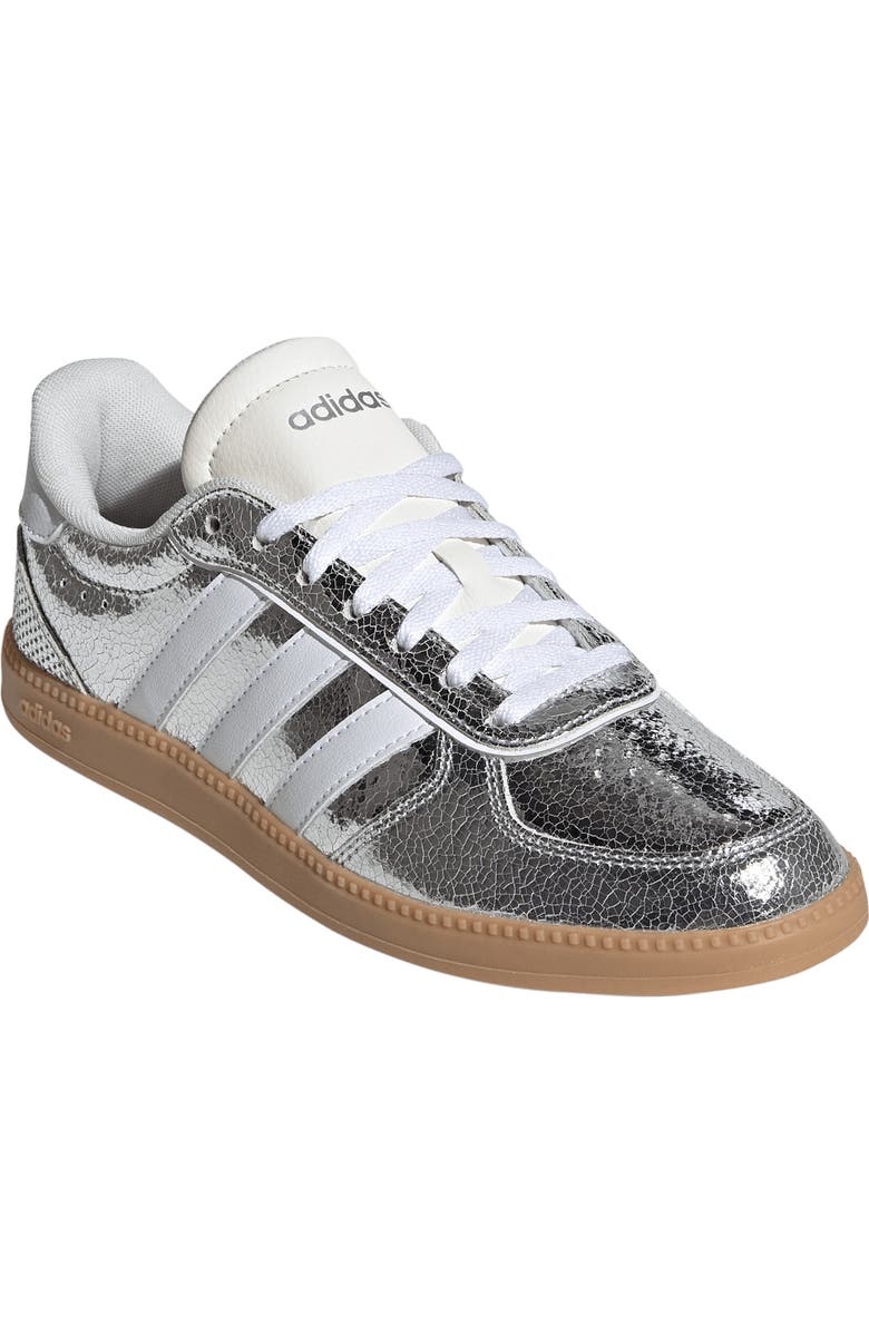 adidas Breaknet Sleek Sneaker, Main, color, Silver/ White/ Gum