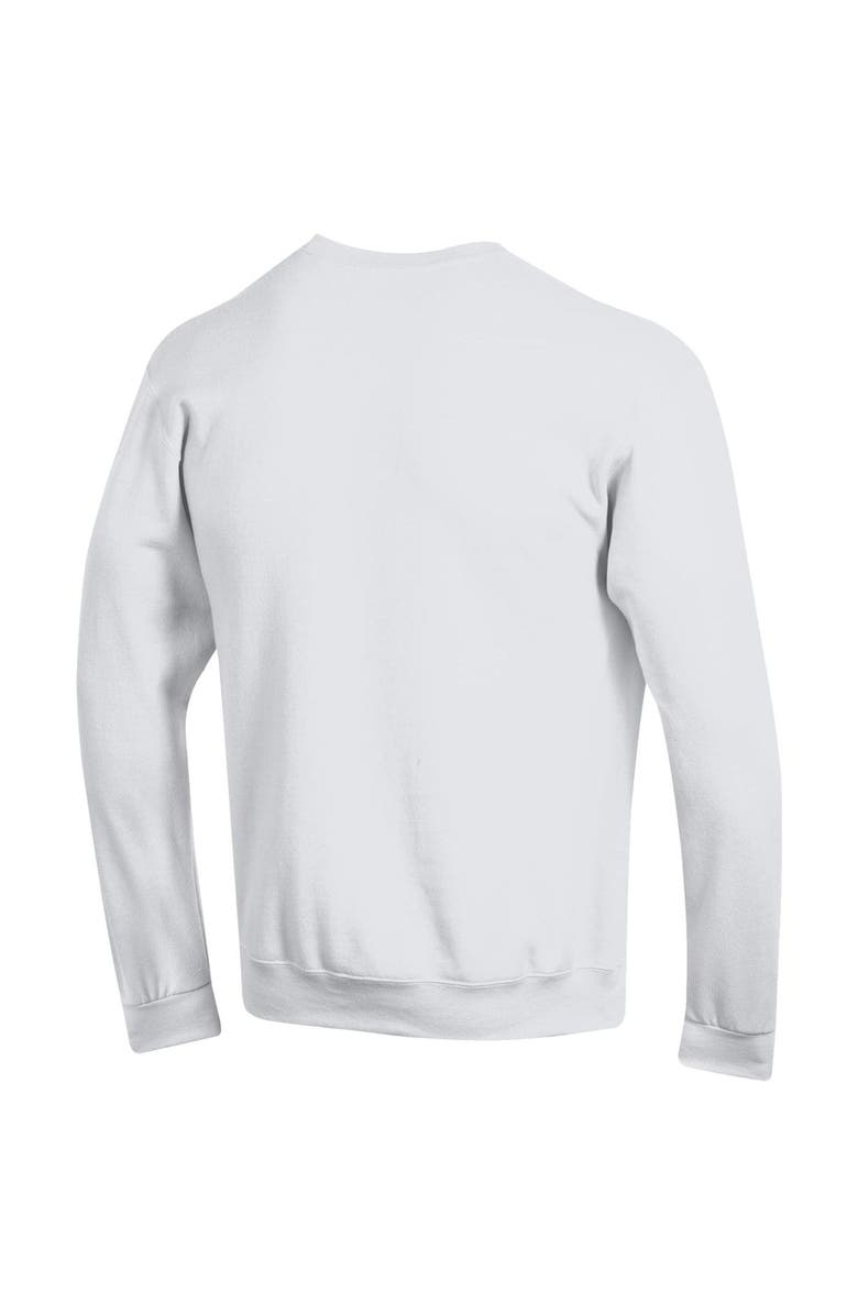 Champion Men's Champion White Arkansas Razorbacks 150th Anniversary Pullover Sweatshirt, Alternate, color, 