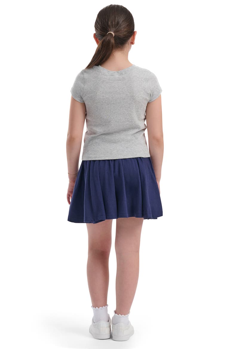 Kids' Twirly Skirt, Alternate, color, NAVY