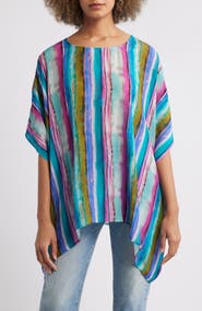 APNY Print Dolman Sleeve Top