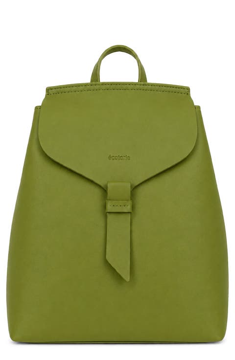 Clementine Leather Backpack