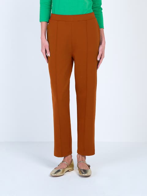 Tapered Ponte Tailored Trouser
