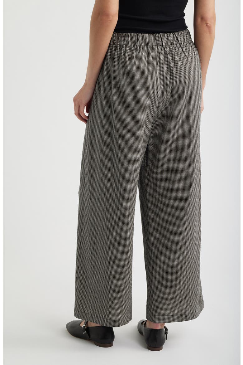 High Rise Wide Leg Ankle Pants, Alternate, color, CHALK