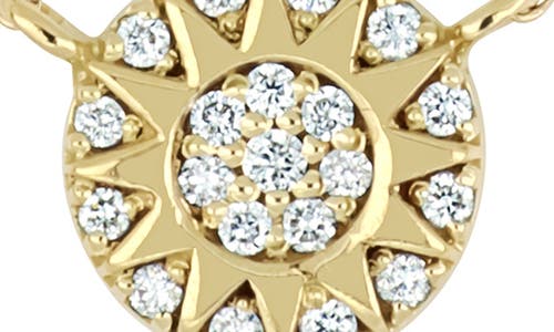 Bony Levy Icon 18k Yellow Gold Diamond Sun Pendant Necklace In Gold