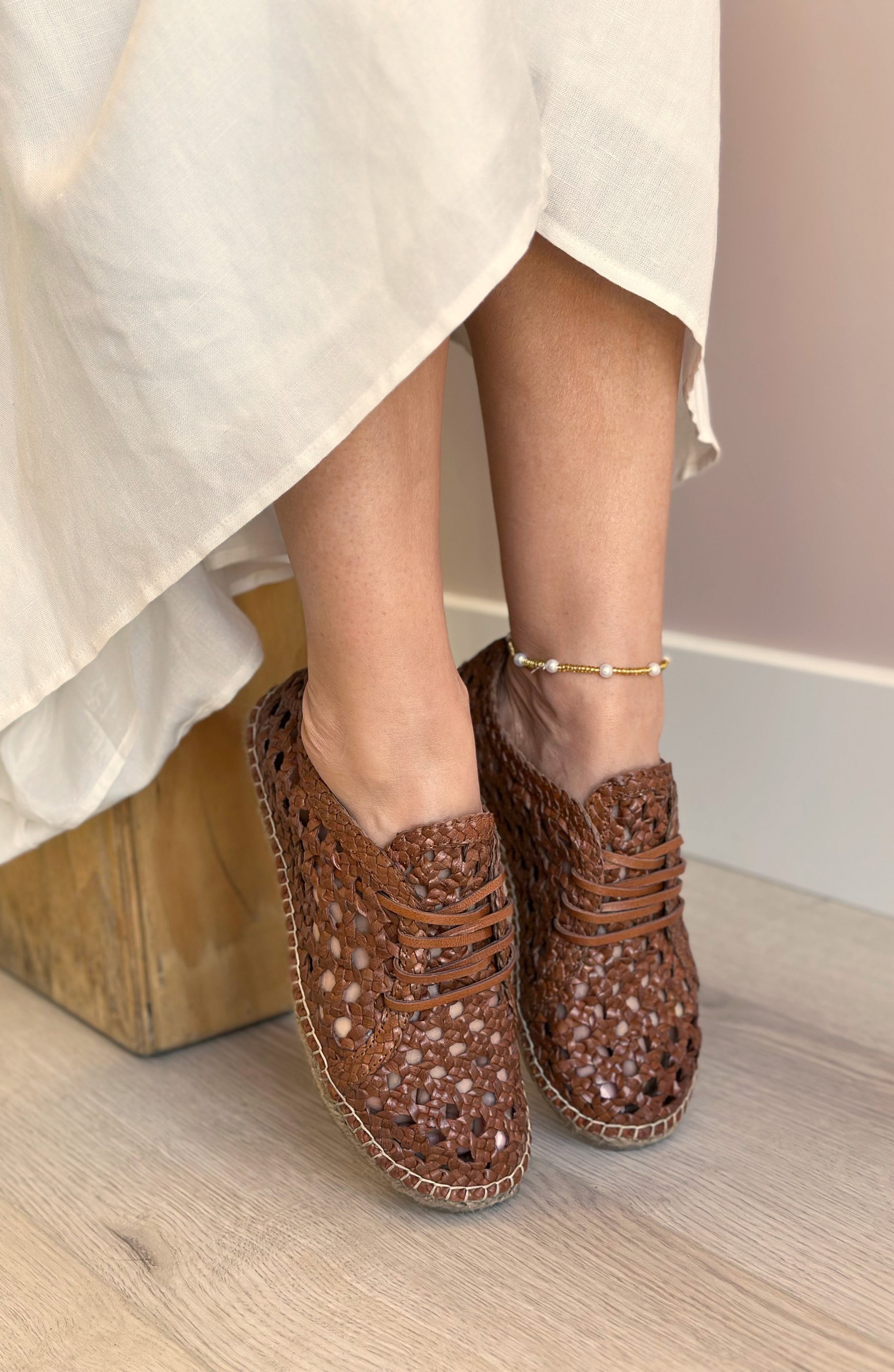 Gemini Woven Espadrille, Alternate, color, TAN