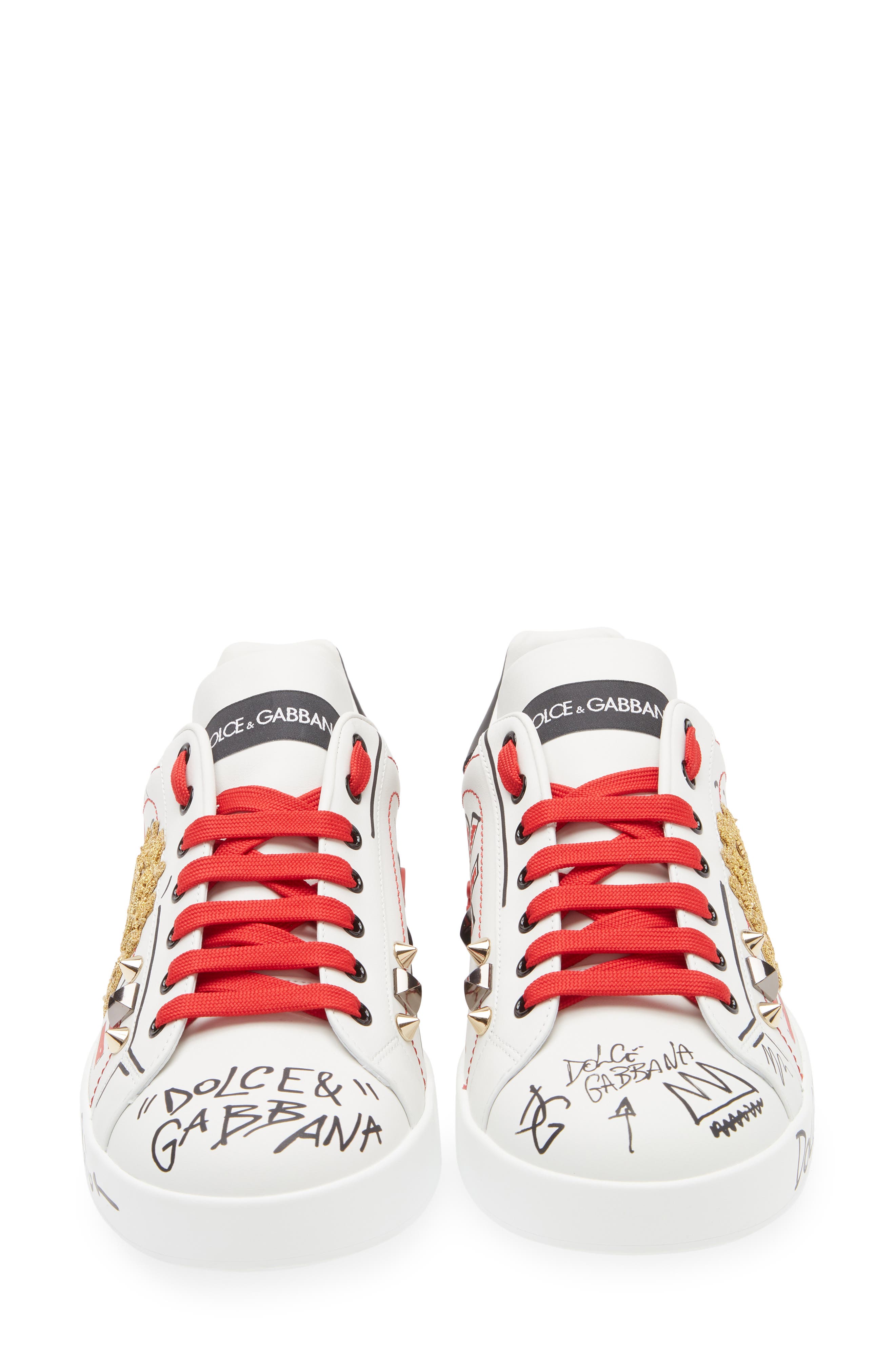 Dolce&Gabbana Portofino Sneaker, Alternate, color, 