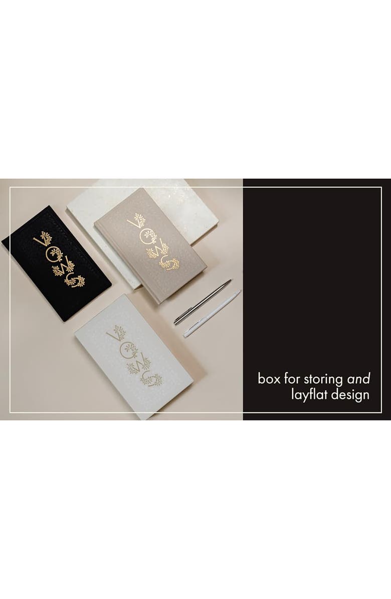 Paige Tate & Co. Our Wedding Vows, 2 Linen Cover Journals, Alternate, color, Multicolored