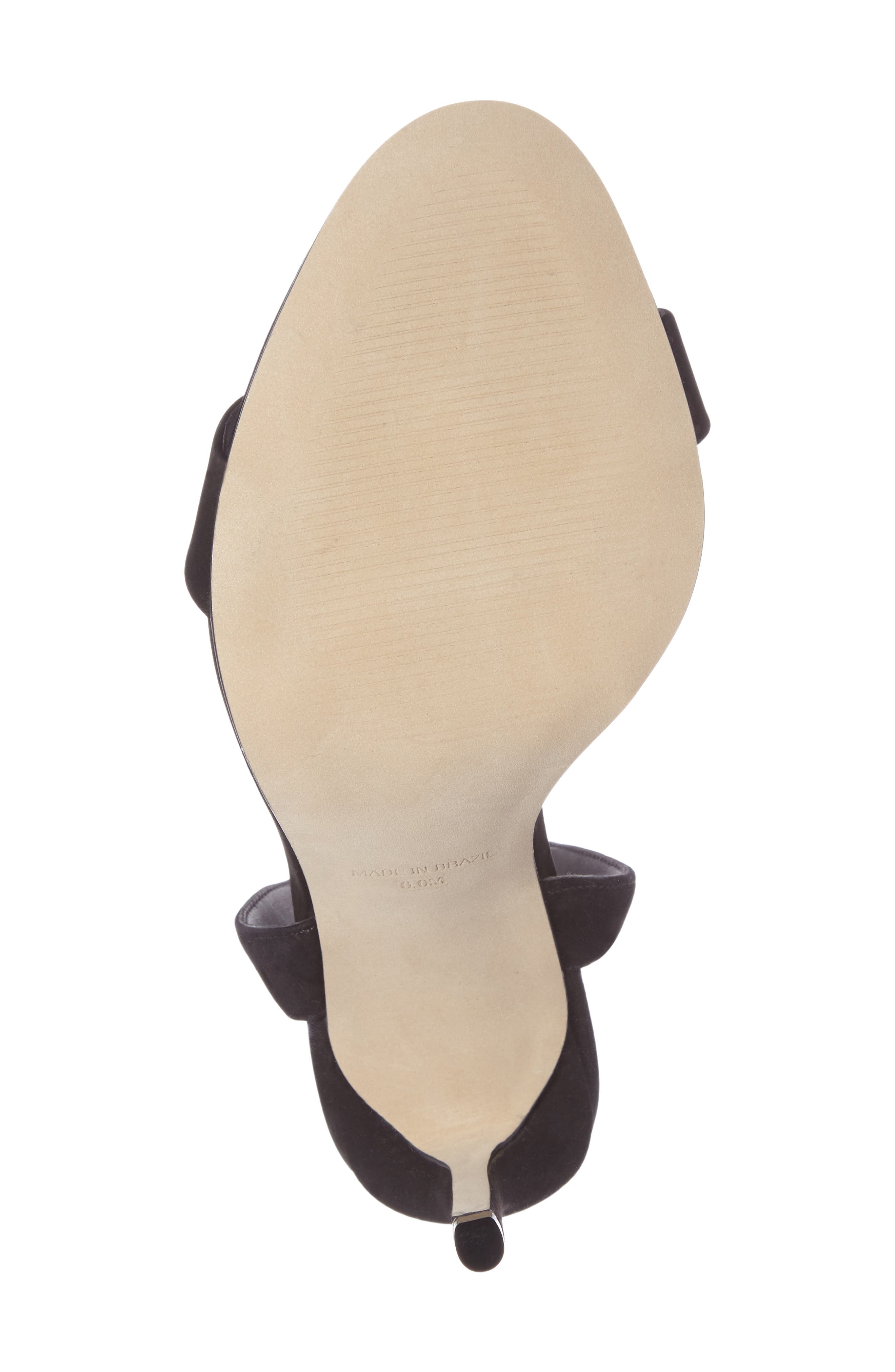 Landen Ankle Strap Sandal, Alternate, color, BLACK NUBUCK LEATHER