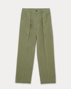Fortela Newyork Pleated Cotton Trousers