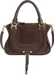 Chloé Medium Marcie Suede Satchel