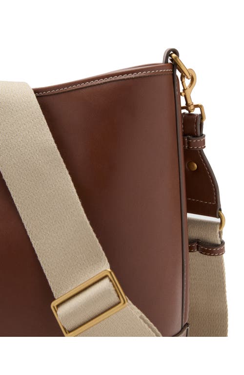 Mango Large Bucket Bag In Brown