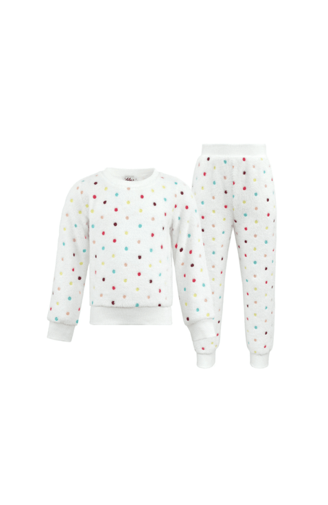 Rainbow Confetti Fuzzy Set