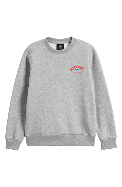 Kids' Shred Cotton Graphic Sweatshirt (Big Kid)
