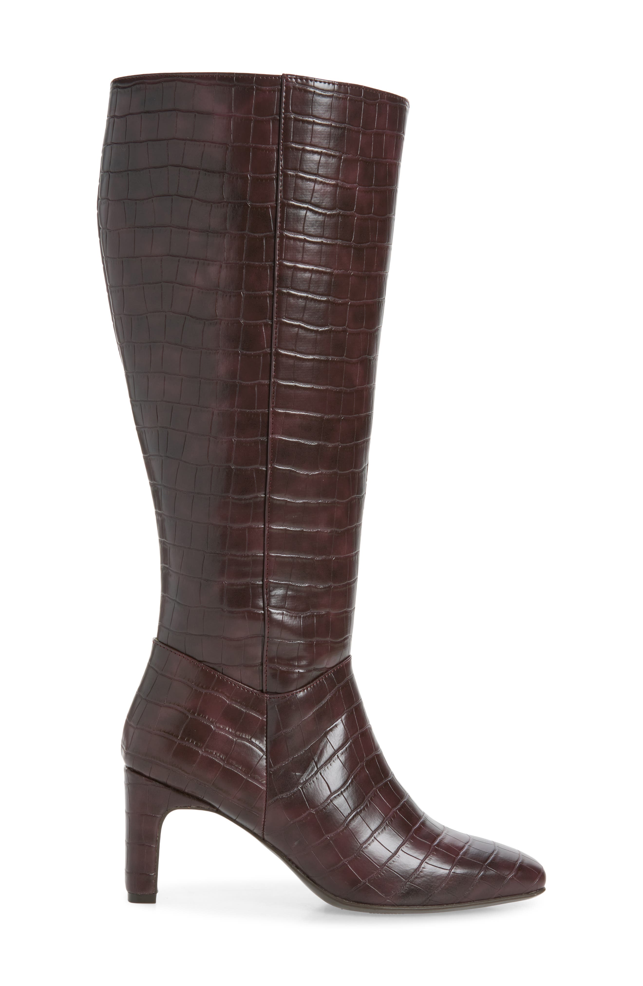 Nona Square Toe Boot, Alternate, color, SMOKY SANGRIA