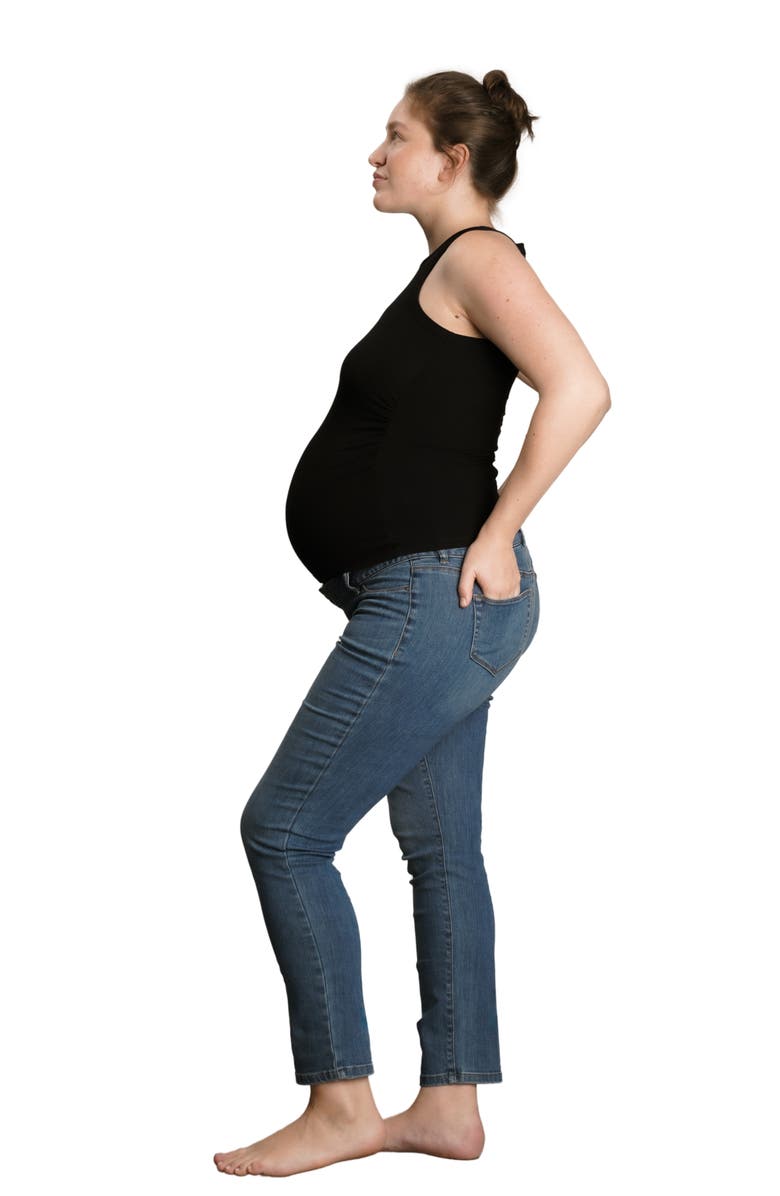 Nom Maternity Maternity Racerback Tank, Alternate, color, 