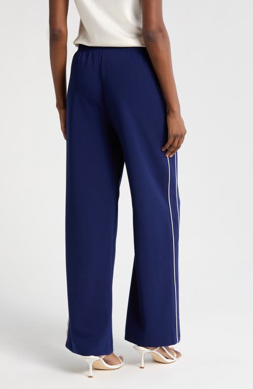 Wayf London Track Pants In Marine Blue
