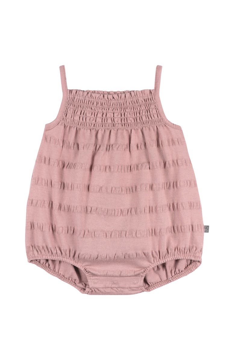 Modern Moments Bubble Romper, Main, color, Woodrose