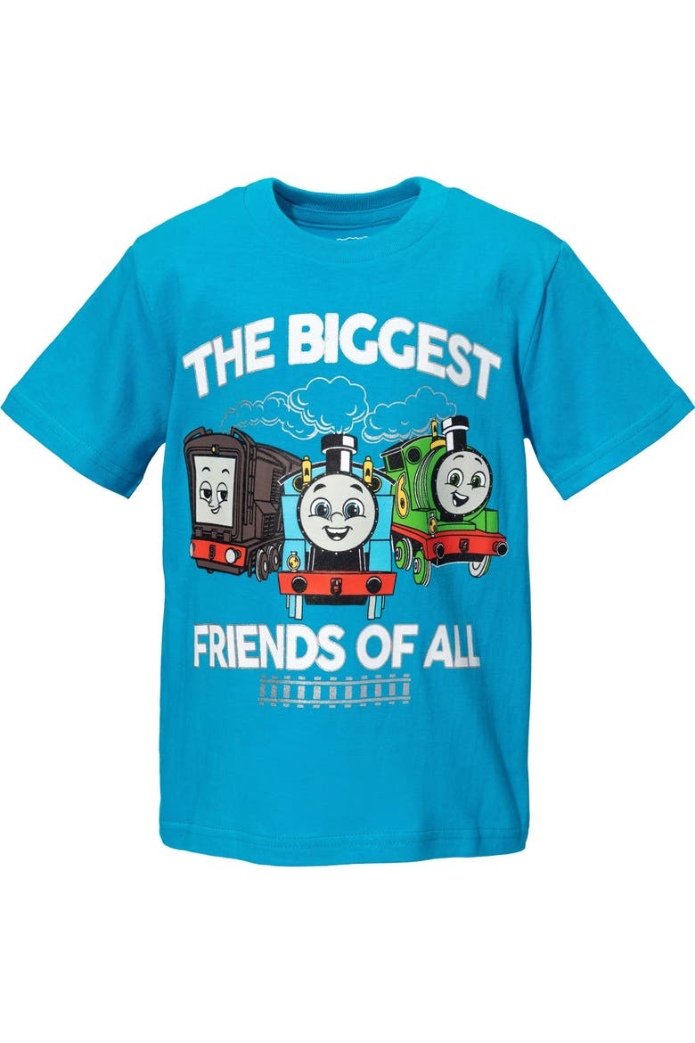 2-Pack T-Shirts, Alternate, color, Thomas Red Blue