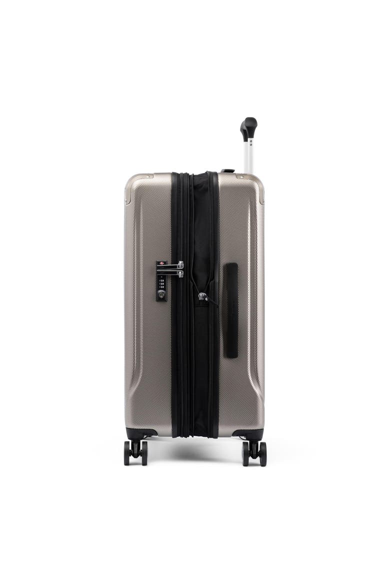 Pathways 3 Hardside Expandable 25" Medium Checked Spinner Luggage, Alternate, color, Champagne