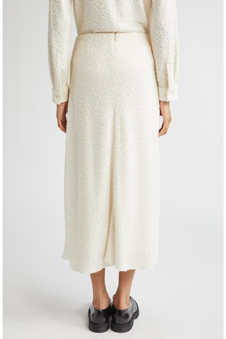 Bia Textured A-Line Midi Skirt, Alternate, color, IVORY