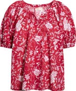 Faherty Lettie Voile Button-Up Shirt