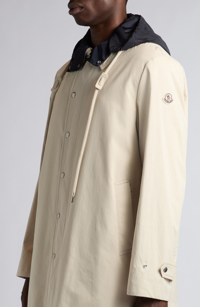 Moncler Kervoyal Hooded Jacket, Alternate, color, Soft Beige