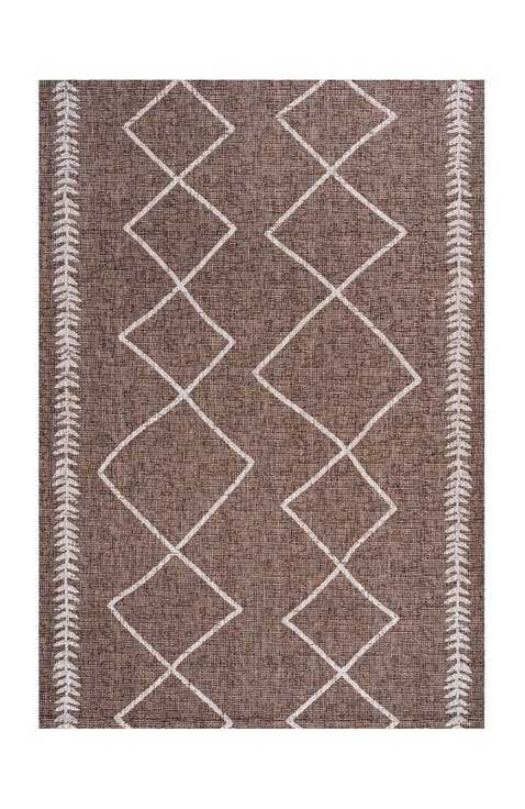 Derya  Diamond Trellis Indoor/Outdoor Area Rug